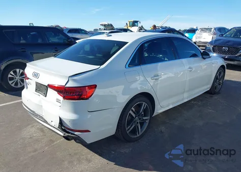2017 Audi A4 2.0T Premium z USA, uszkodzony, nr VIN WAUENAF45HN054087